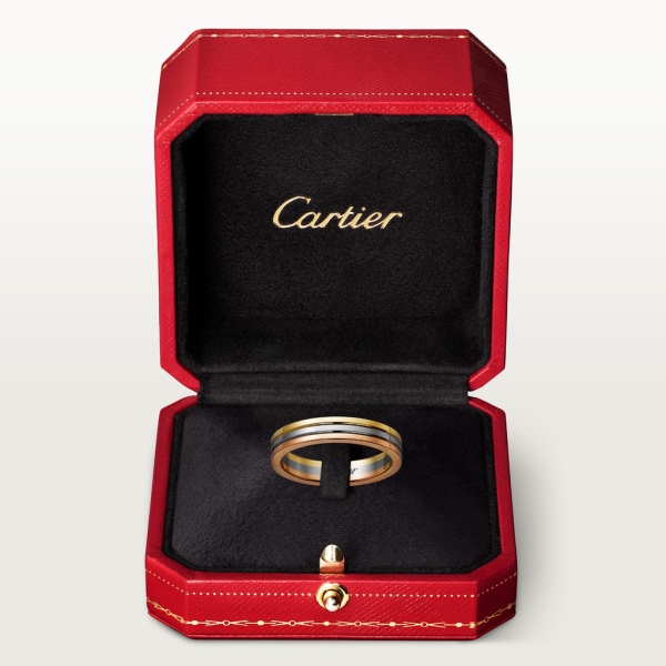 Vendôme Louis Cartier Wedding Ring White gold, yellow gold, rose gold