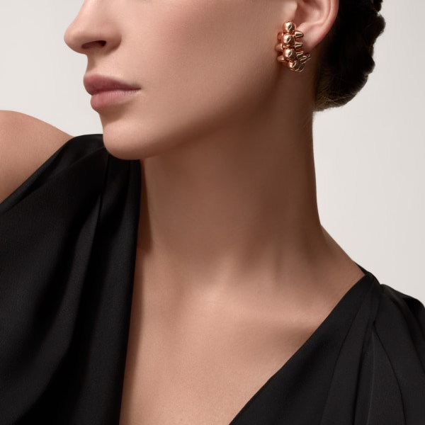 Clash de Cartier single earring, XL model Rose gold