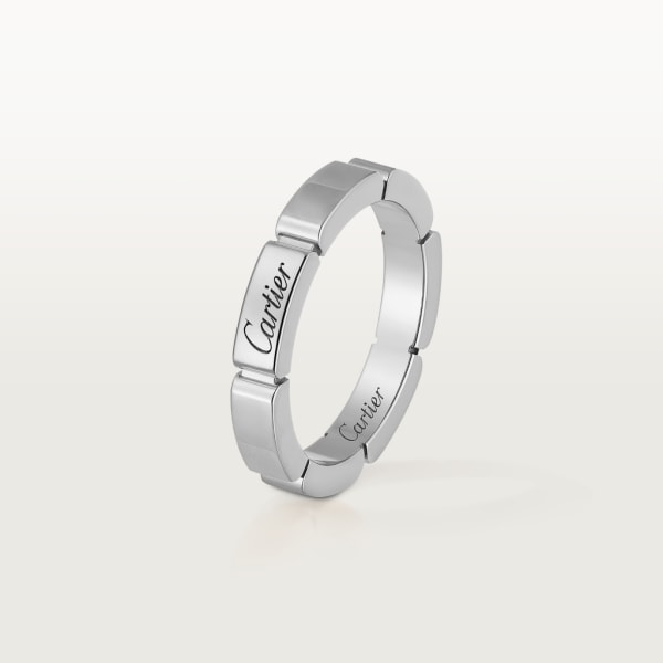 CRB4083500 - Maillon Panthère wedding ring - White gold - Cartier