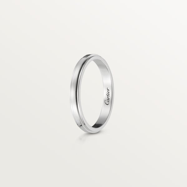 Cartier d'Amour wedding ring, width 2.5 mm Platinum