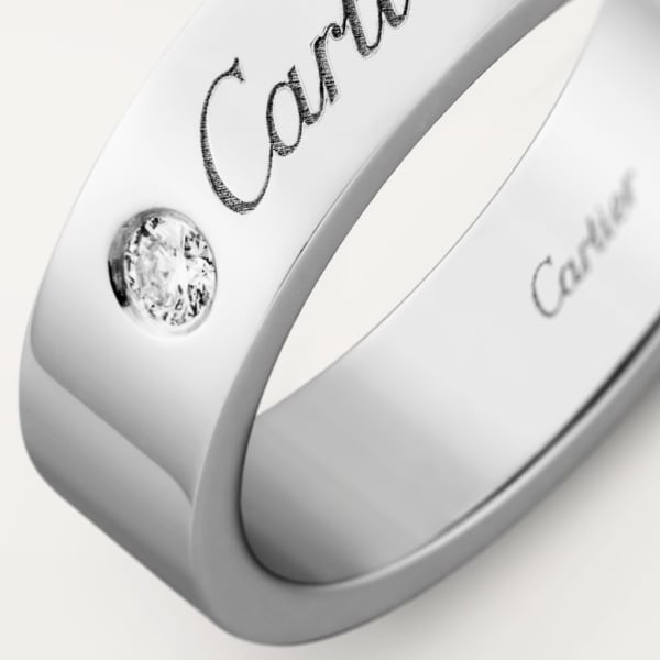 C de Cartier wedding ring Platinum, diamond