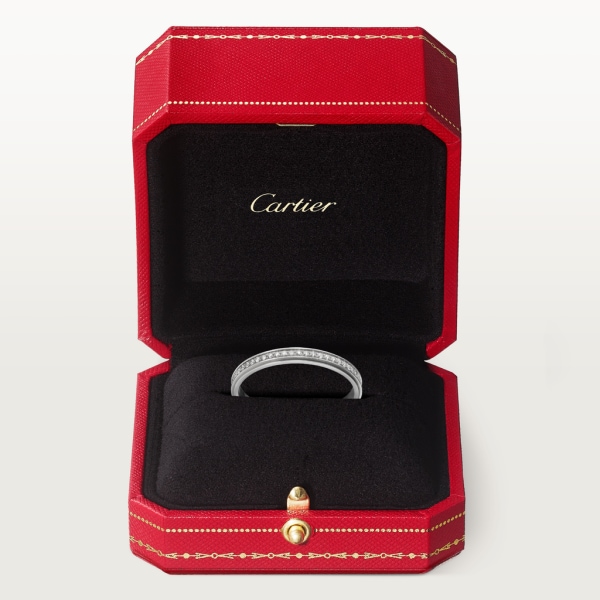 Cartier d'Amour wedding ring Platinum, diamonds