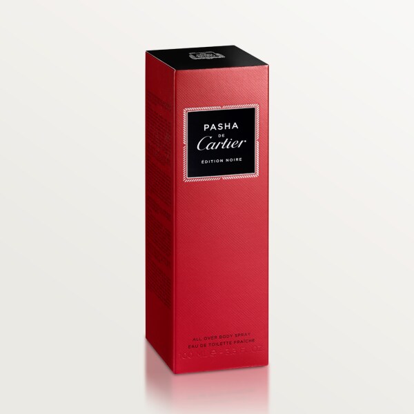 Pasha de Cartier Edition Noire Eau de Toilette Fraîche All over body spray Aerosol