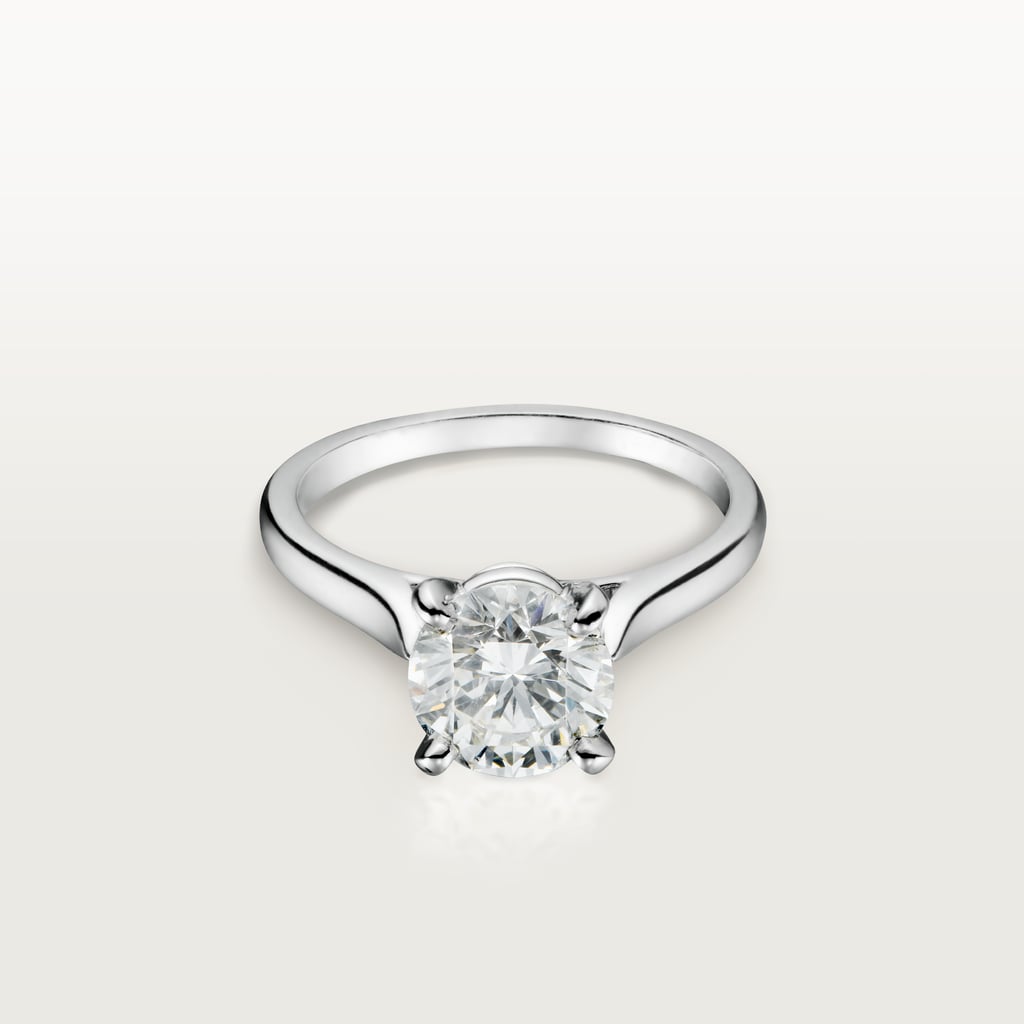 1895 solitaire, brilliant-cut diamondPlatinum, diamond