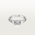 Ballerine solitaire, brilliant-cut diamond Platinum, diamond