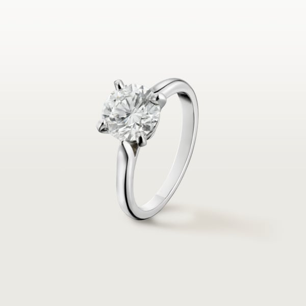 1895 solitaire, brilliant-cut diamond Platinum, diamond