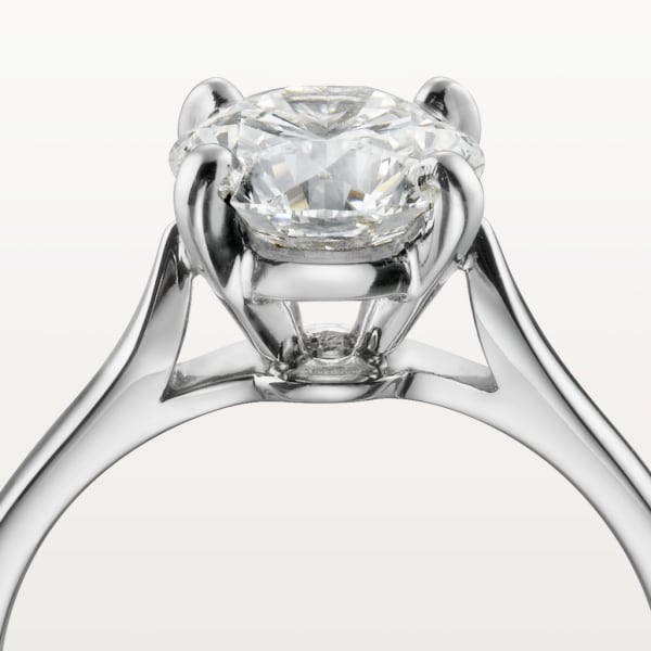 1895 solitaire, brilliant-cut diamond Platinum, diamond