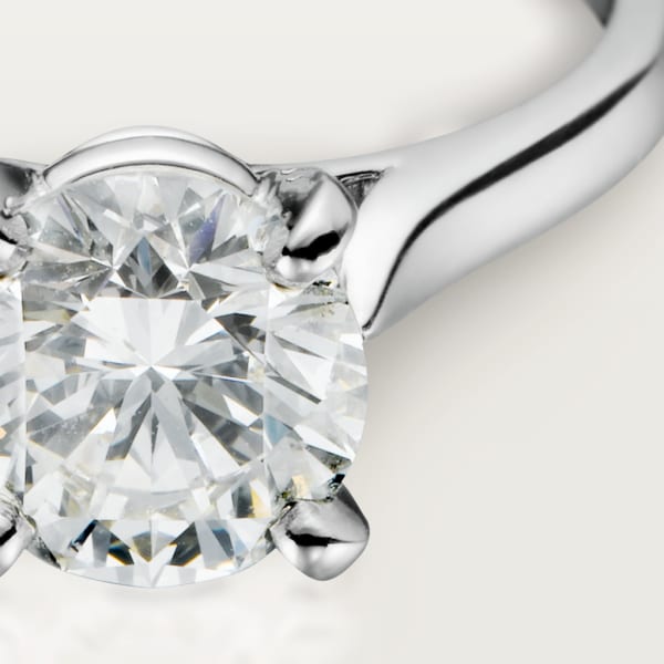 1895 solitaire, brilliant-cut diamond Platinum, diamond