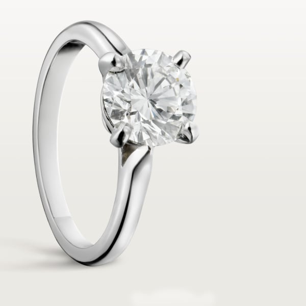 1895 solitaire, brilliant-cut diamond Platinum, diamond