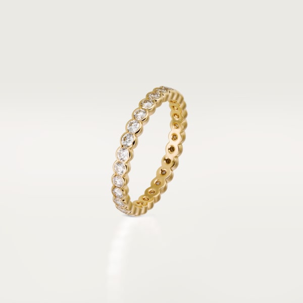 Broderie de Cartier wedding band Yellow gold, diamonds