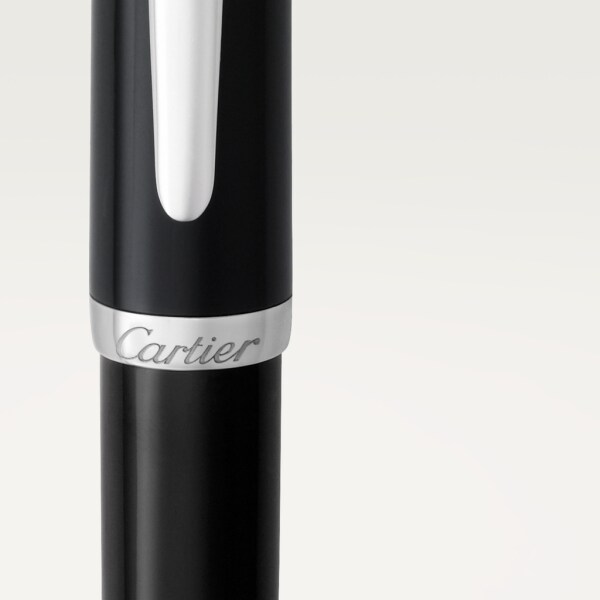R de Cartier rollerball pen Composite, palladium finish