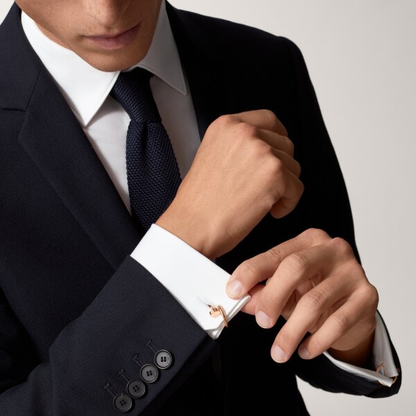 Juste un Clou cufflinks Rose gold