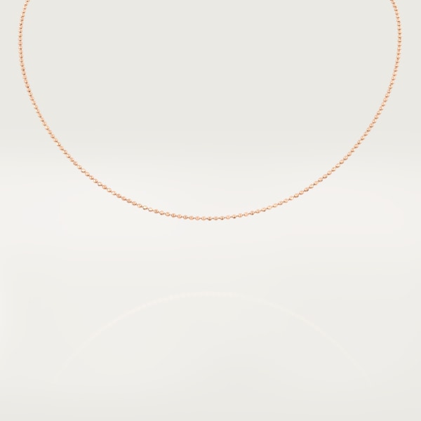 Chain necklace Rose gold