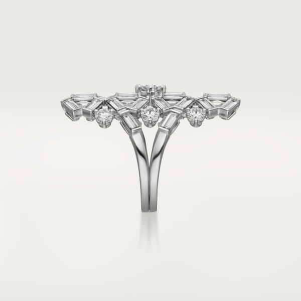 Reflection de Cartier ring, diamonds White gold, diamonds