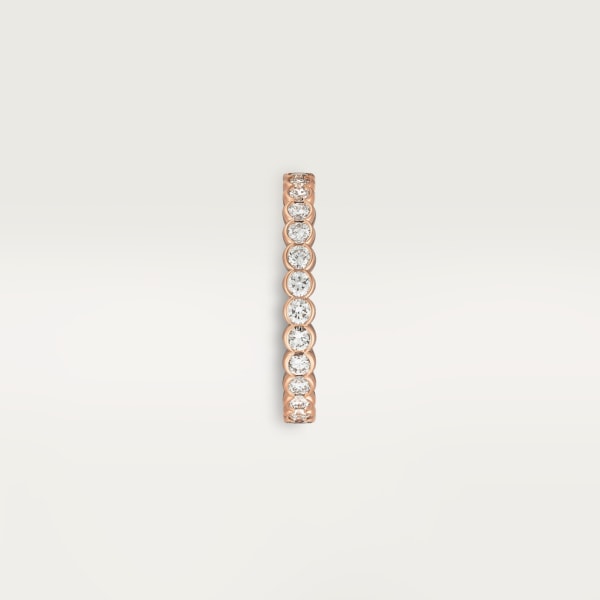 Broderie de Cartier wedding band, diamonds  Rose gold, diamonds
