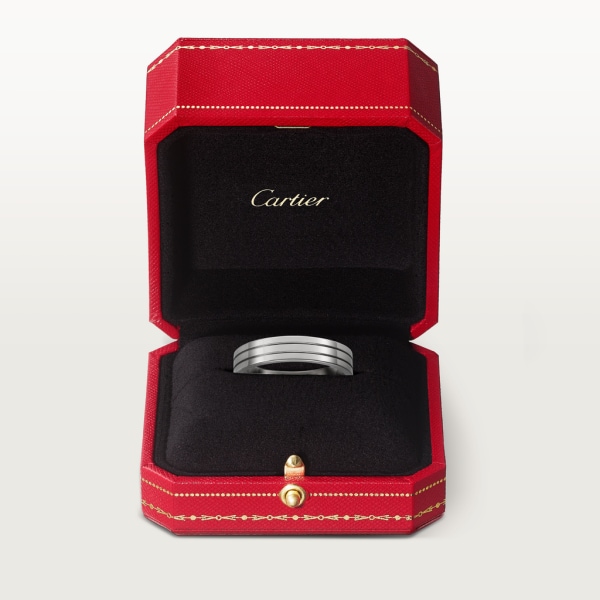 Vendôme Louis Cartier Wedding Ring White gold