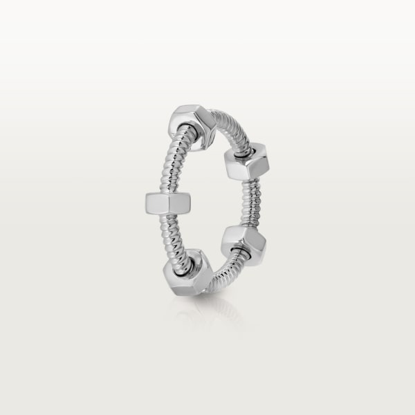 Ecrou de Cartier ring White gold