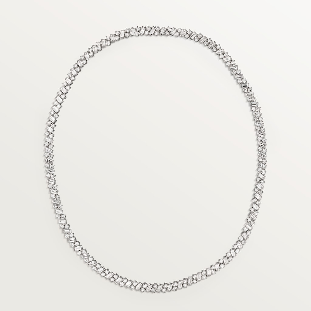 Reflection de Cartier necklace, diamondsWhite gold, diamonds