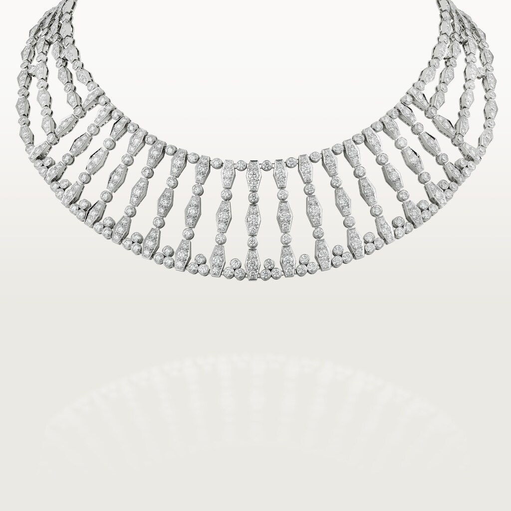 Pluie de Cartier necklace, diamondsWhite gold, diamonds
