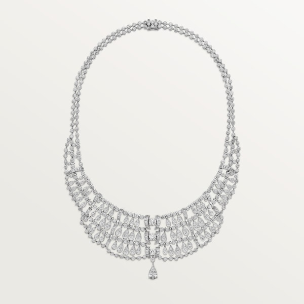 Pluie de Cartier necklace White gold, diamonds