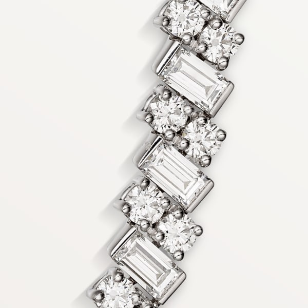 Reflection de Cartier necklace, diamonds White gold, diamonds
