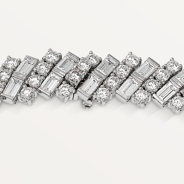 Reflection de Cartier necklace, diamonds White gold, diamonds
