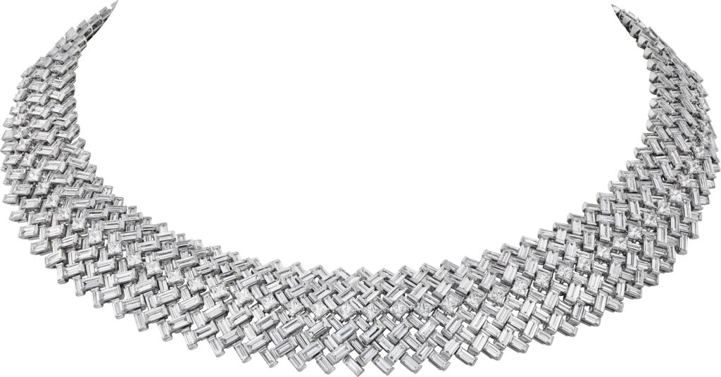 Reflection de Cartier necklace, diamondsWhite gold, diamonds
