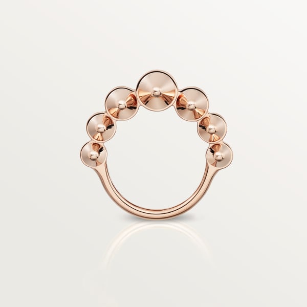 Clash de Cartier ring, onyx, extra-large model, diamonds Rose gold, onyx, diamonds
