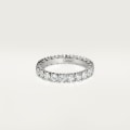 Cartier Destinée wedding ring, width 3.3 mm, paved   Platinum, diamonds