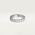 Cartier Destinée wedding ring, width 4.1 mm, paved   Platinum, diamonds