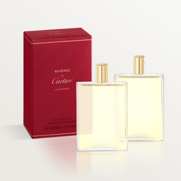 Les Nécessaires à Parfum Rivières de Cartier Luxuriance Eau de Toilette Refill Pack 2x30 ml Spray