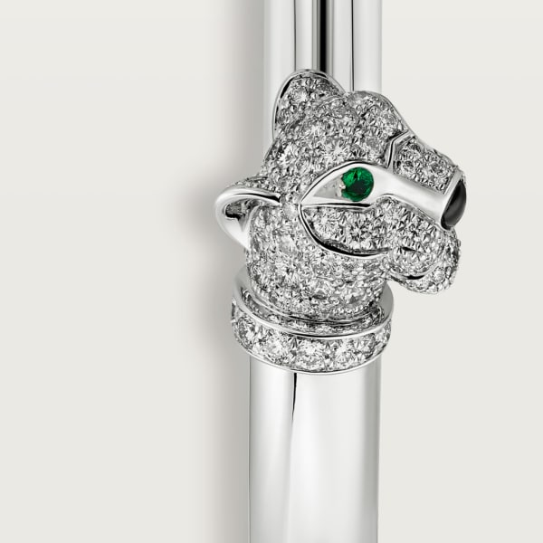 Panthère de Cartier bracelet White gold, emeralds, onyx, diamonds