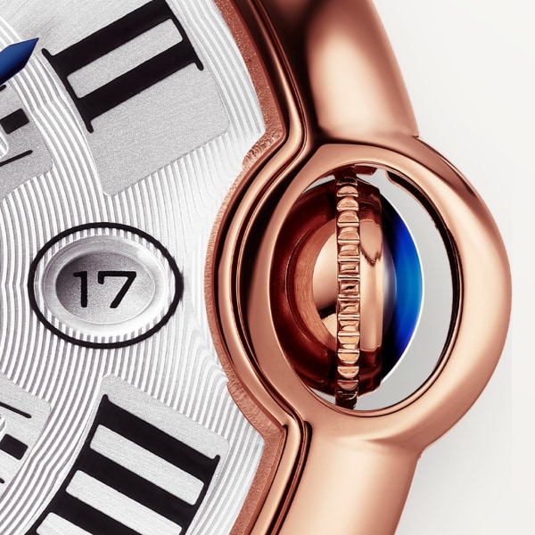 Ballon Bleu de Cartier watch 40mm, automatic movement, 18K rose gold