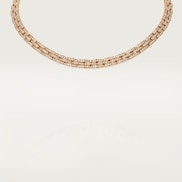 Maillon Panthère necklace Rose gold, diamonds