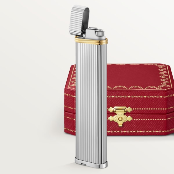 Lighter Cartier Vendôme table lighter with gadroon motif