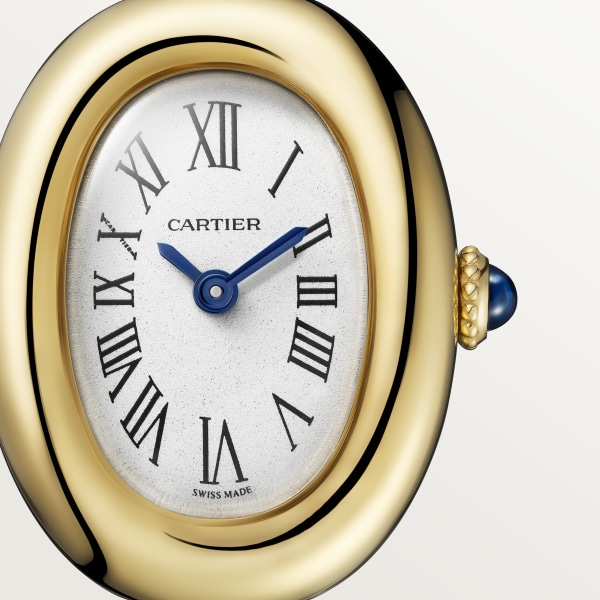 CRWGBA0018 Baignoire watch Size 15 Mini model quartz movement yellow gold Cartier