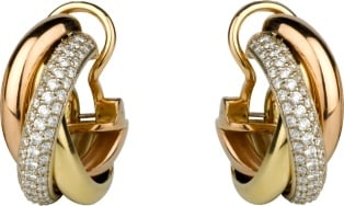 trinity de cartier earrings price