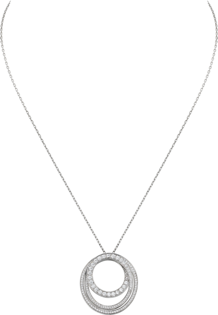 Etincelle de Cartier necklaceWhite gold, diamonds