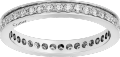 Ballerine wedding ring Platinum, diamonds