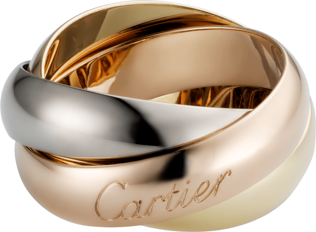 cartier de trinity ring