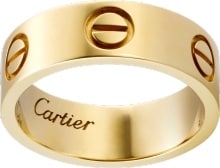 cartier diamond ring gold