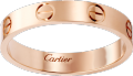 <span class='lovefont'>A </span> wedding band Rose gold