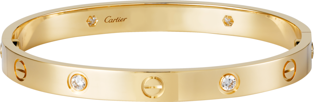 cartier love bracelet with diamonds or without