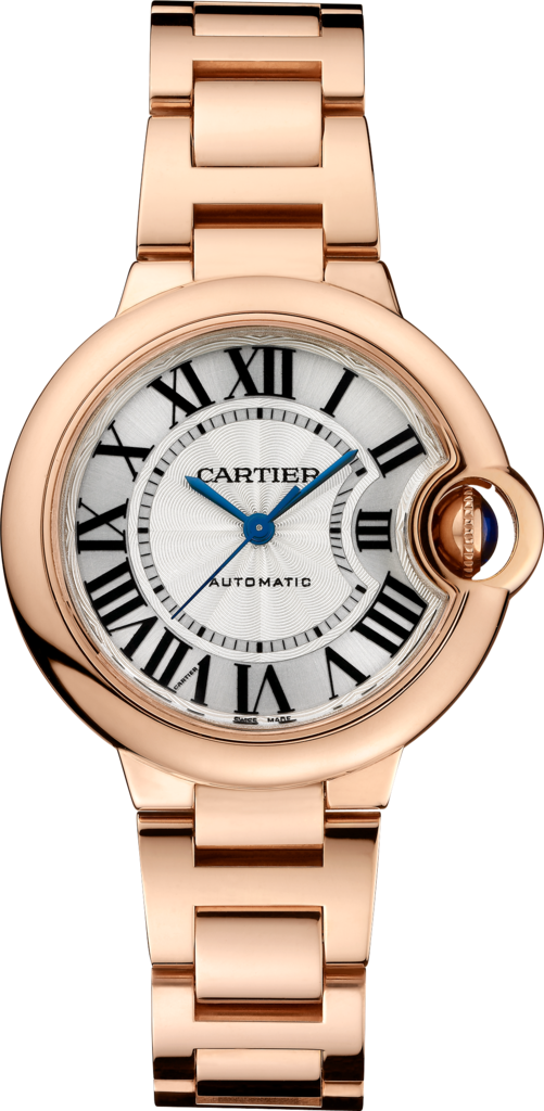 Ballon Bleu de Cartier watch33mm, automatic movement, rose gold