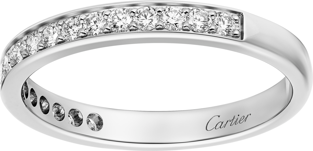1895 wedding ringPlatinum, diamonds