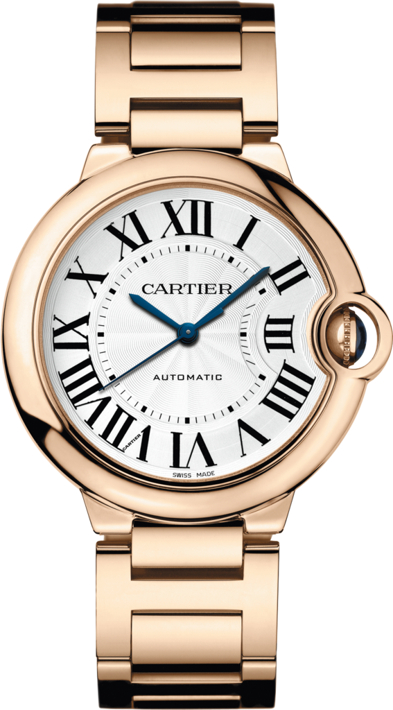 Ballon Bleu de Cartier watch36 mm, mechanical movement with automatic winding, rose gold