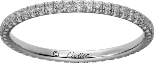 Étincelle de Cartier wedding ring