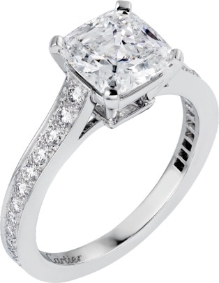 cartier 1895 solitaire ring