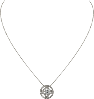 Galanterie de Cartier necklace White gold, diamonds