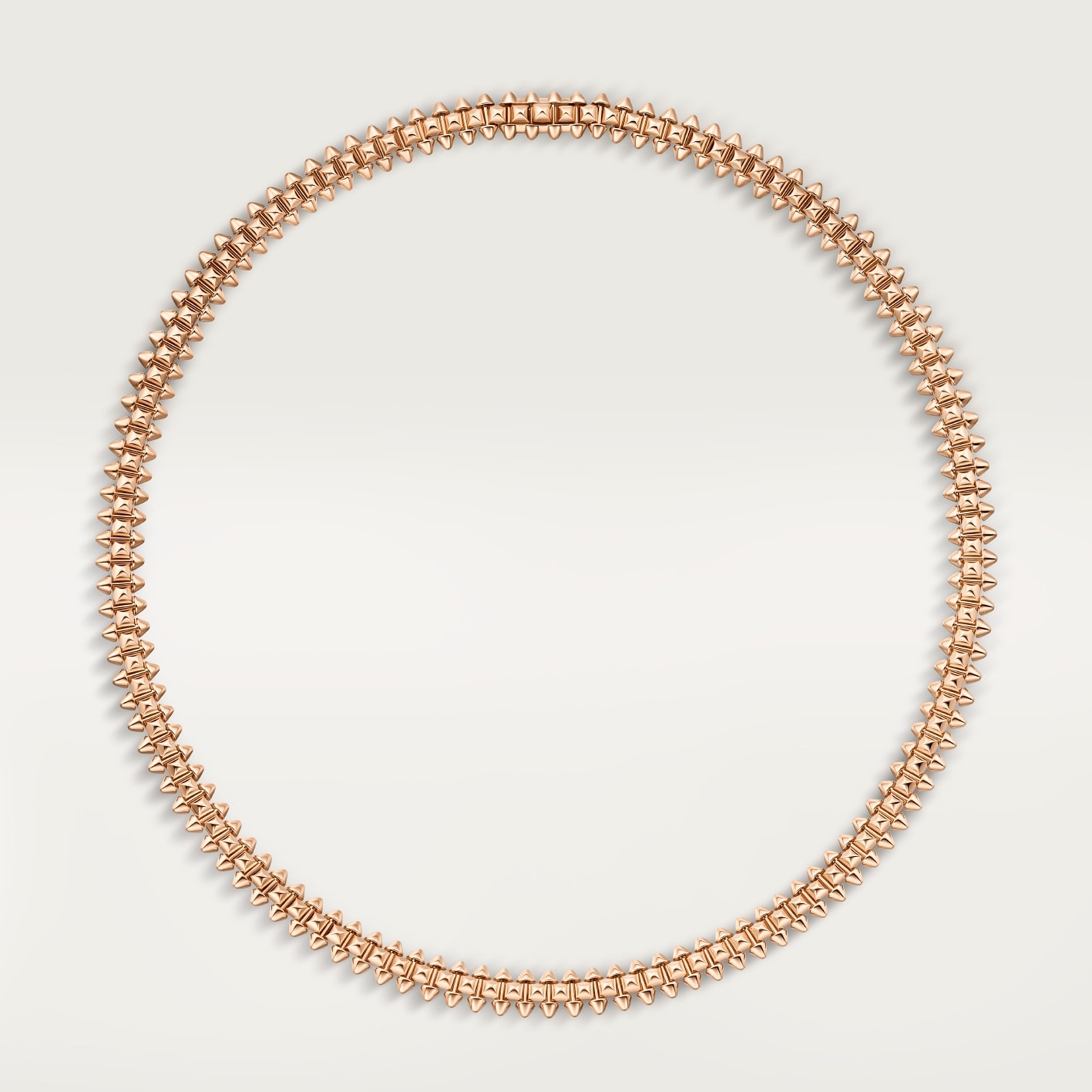 Clash de Cartier necklace, flexible, small modelRose gold